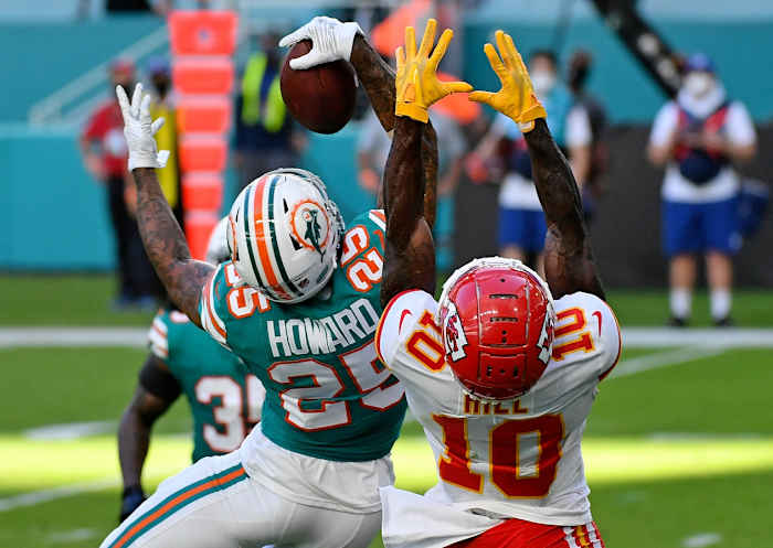 Xavien Howard vs. Tyreek Hill