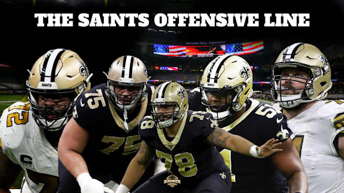 Saints Offensive Line