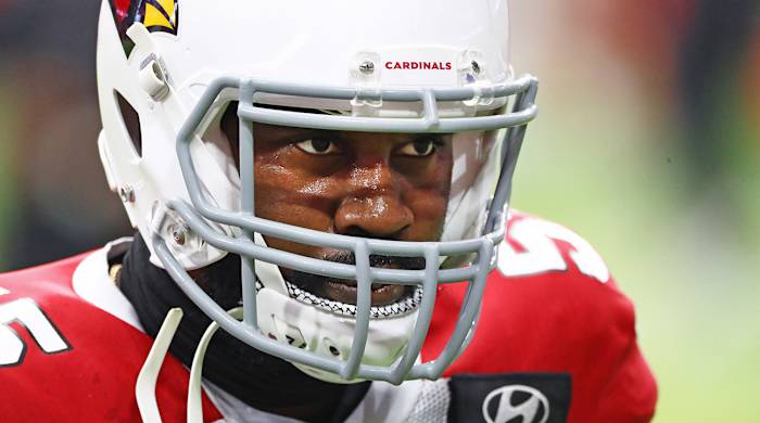 Chandler Jones with the Cardinals