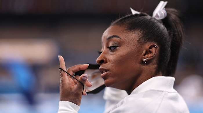 U.S. gymnast Simone Biles withdraws from the Olympic team final