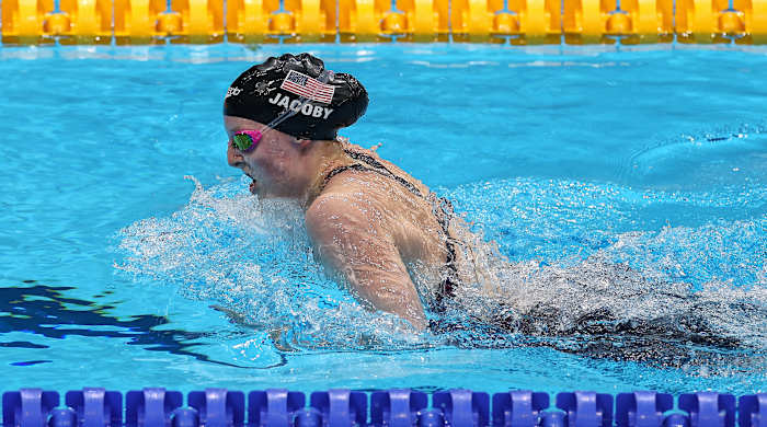 Olympic gold medalist Lydia Jacoby