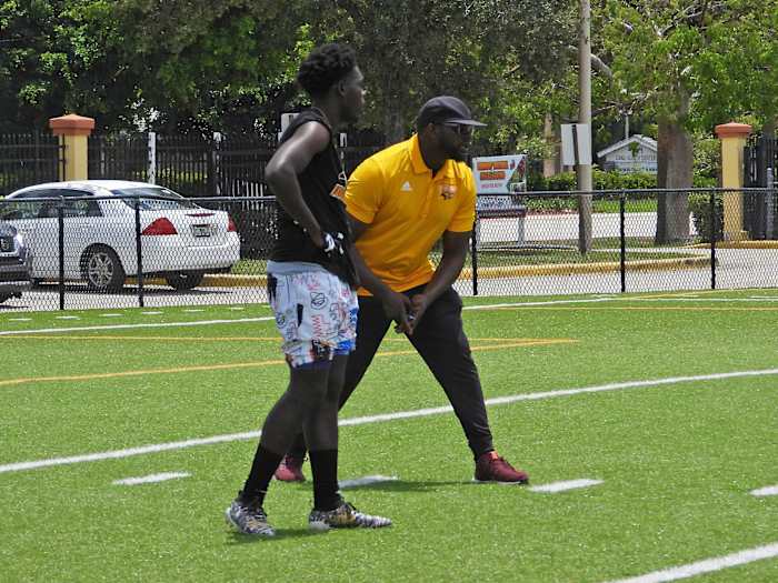 Fort Lauderdale football workout