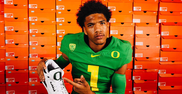 Tucker during a photoshoot on a visit to Oregon.