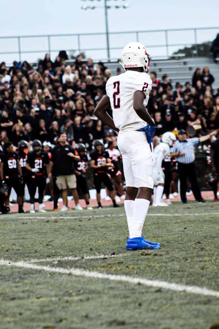 David playing for Franklin High School in Maryland. 