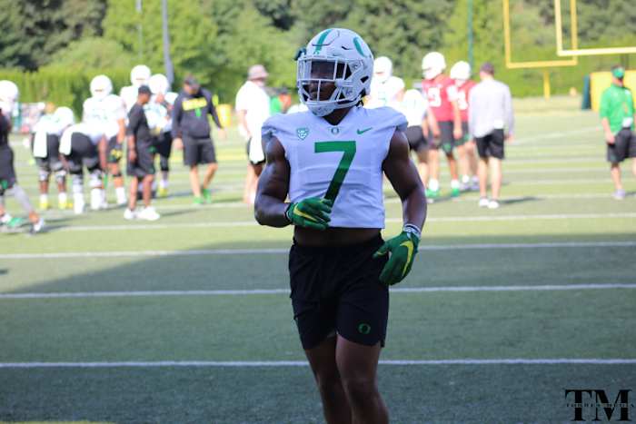 Verdell at fall camp.