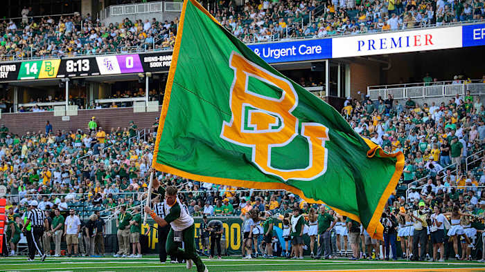 Baylor football flag