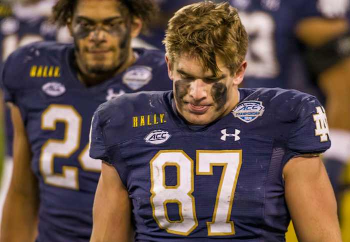 One of college football's best tight ends as a freshman, Michael Mayer is the favorite for TE1 in 2023.