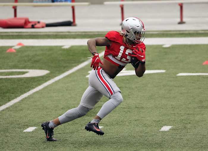 Although somewhat buried on the depth chart, Gee Scott Jr. is an exciting receiver-turned-tight end.