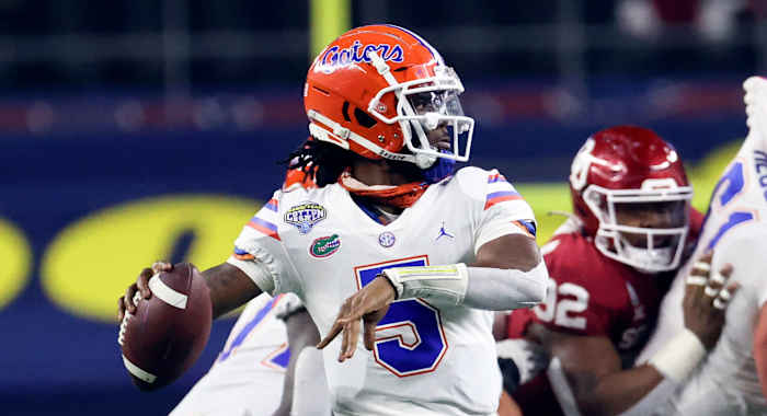 Florida quarterback Emory Jones