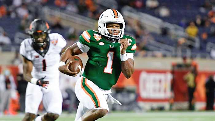 Miami QB D'Eriq King