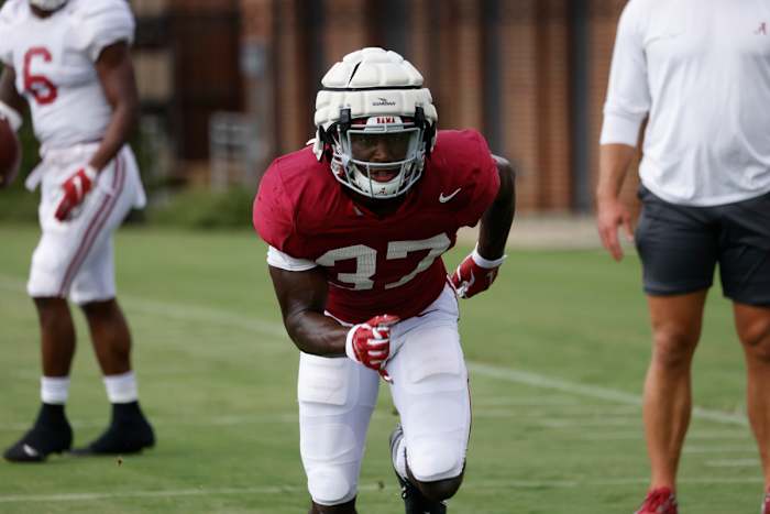 Demouy Kennedy, Alabama practice August 18, 2021