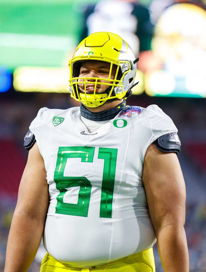 Sagapolu at the Fiesta Bowl.