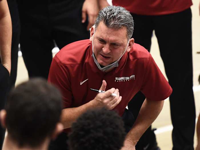 Washington State coach Kyle Smith