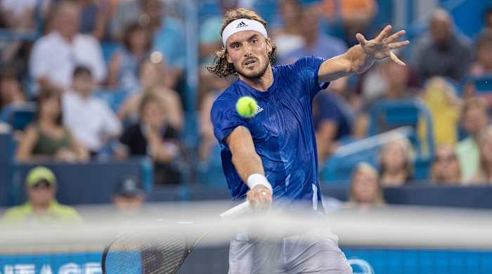 Professional tennis player Stefanos Tsitsipas