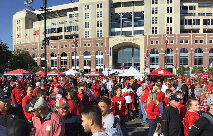 Memorial Stadium game day 2019