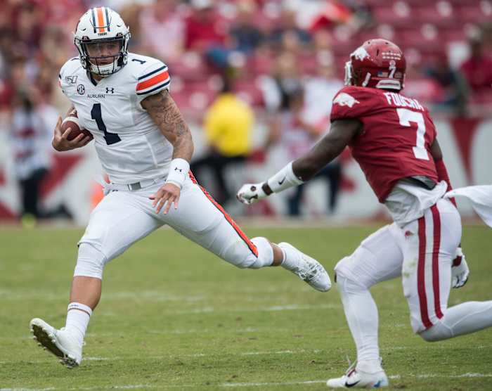 Joey Gatewood fits the type of quarterback that Gus Malzahn likes to coach