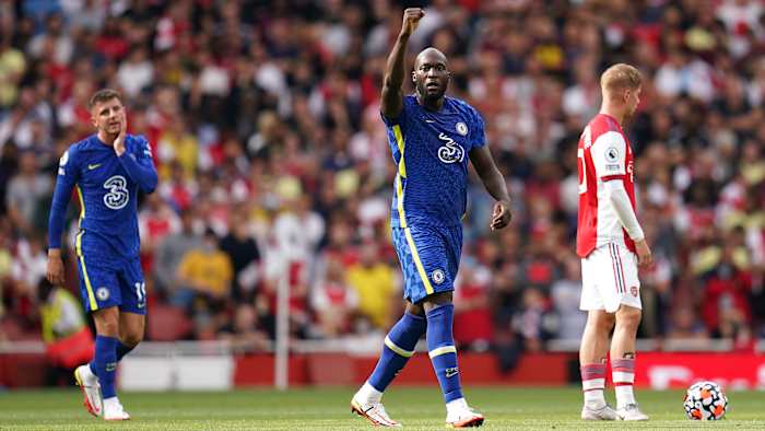 Chelsea striker Romelu Lukaku