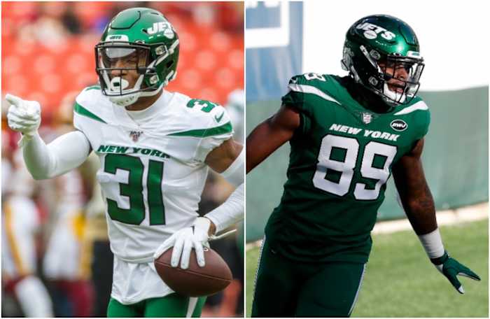Former Jets CB Bless Austin, TE Chris Herndon
