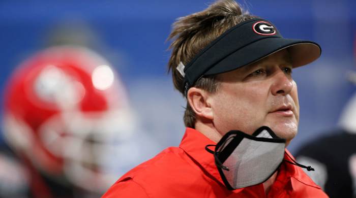 Georgia football coach Kirby Smart