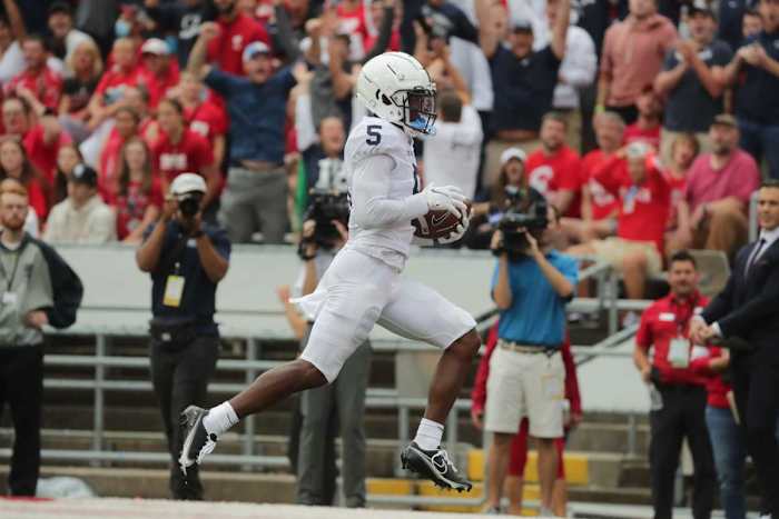 Penn State receiver Jahan Dotson (Mark Hoffman/Milwaukee Journal Sentinel)