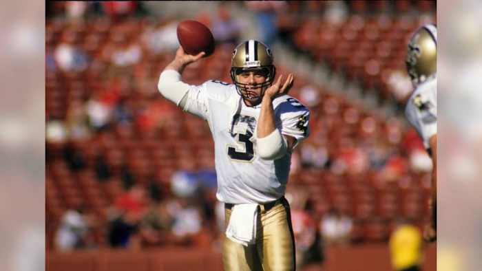 Former New Orleans Saints quarterback Bobby Hebert. Credit: neworleanssaints.com