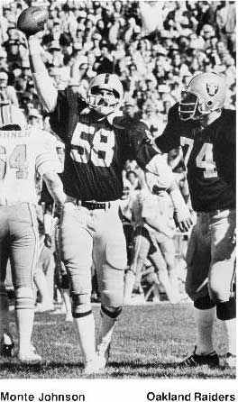 Monte Johnson Oakland Raiders
