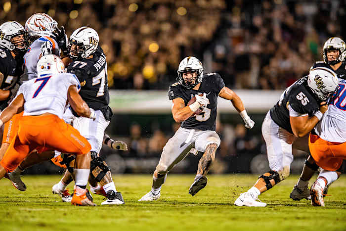 Isaiah Bowser and UCF Offensive Line - Matthew Lee