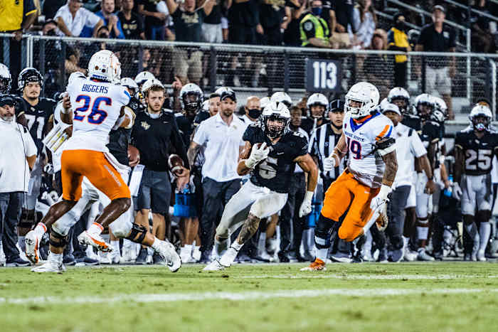 UCF Running Back Isaiah Bowser played his high school football in Sydney, Ohio.