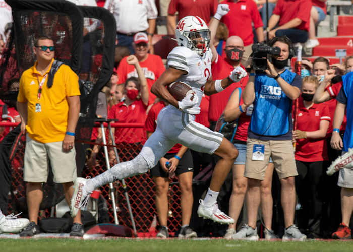 Samori Toure 2021 Buffalo at Nebraska football
