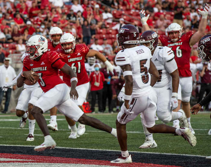 Malik Cunningham, Quarterback, Louisville - Eastern Kentucky