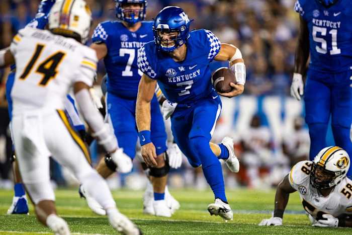 Will Levis, a former Penn State Nittany Lion, has had an outstanding start to his Kentucky career. 