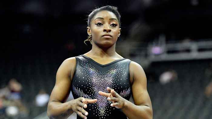 U.S. gymnast Simone Biles