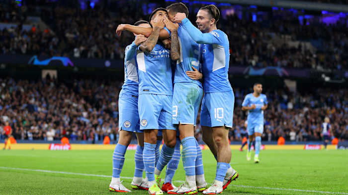 Manchester City routs Leipzig in the Champions League
