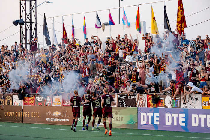 Match days at Keyworth Stadium are raucous.