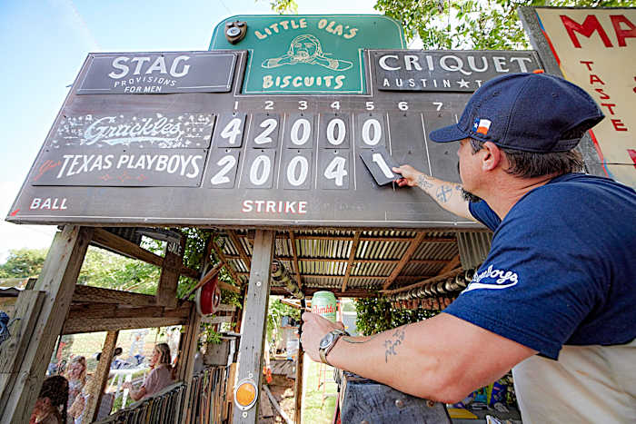 Every detail of the Long Time was thoughtfully planned, including its hand-painted signs.