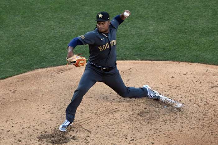 Houston Astros Pitcher Framber Valdez