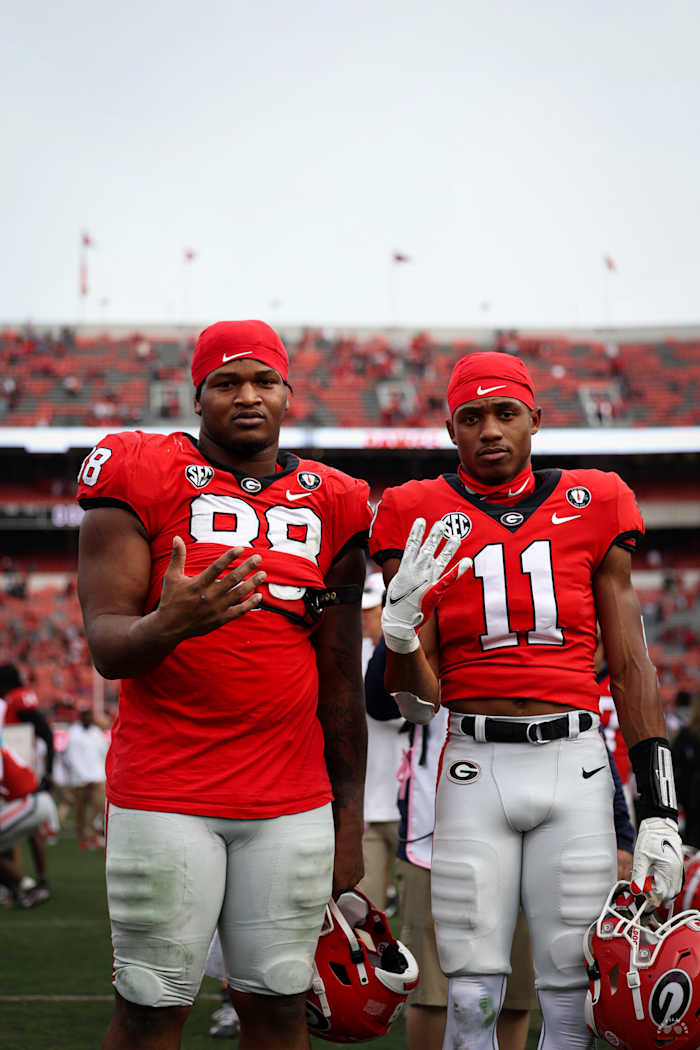 DT, Jalen Carter and WR, Arian Smith