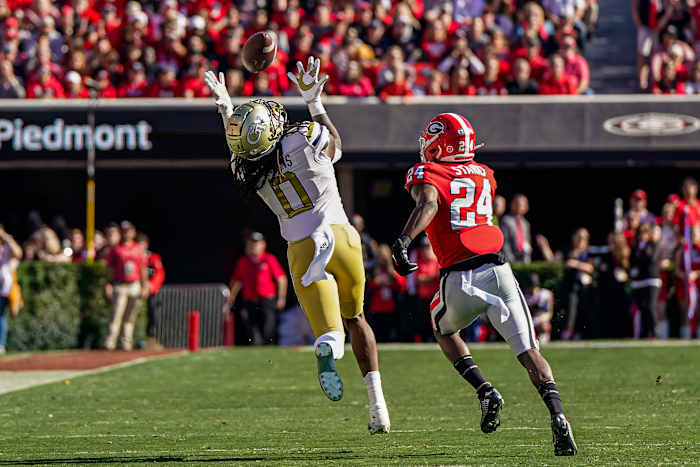 Georgia Tech wide receiver E.J. Jenkins