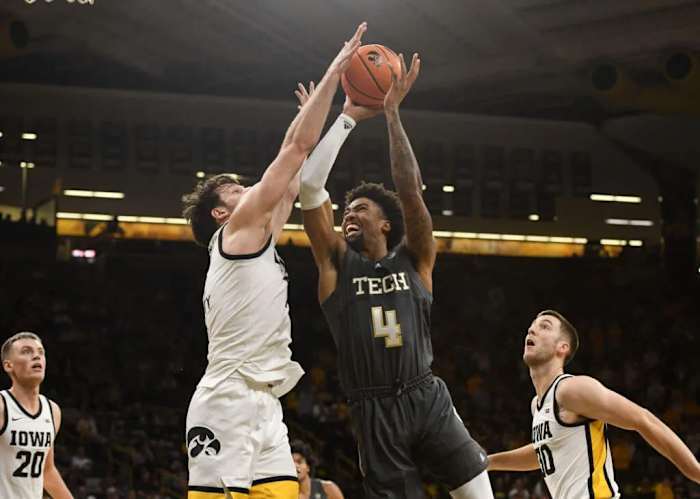 Georgia Tech forward Ja'von Franklin