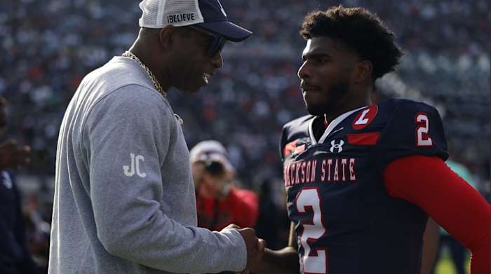 Deion Sanders and Shedeur Sanders
