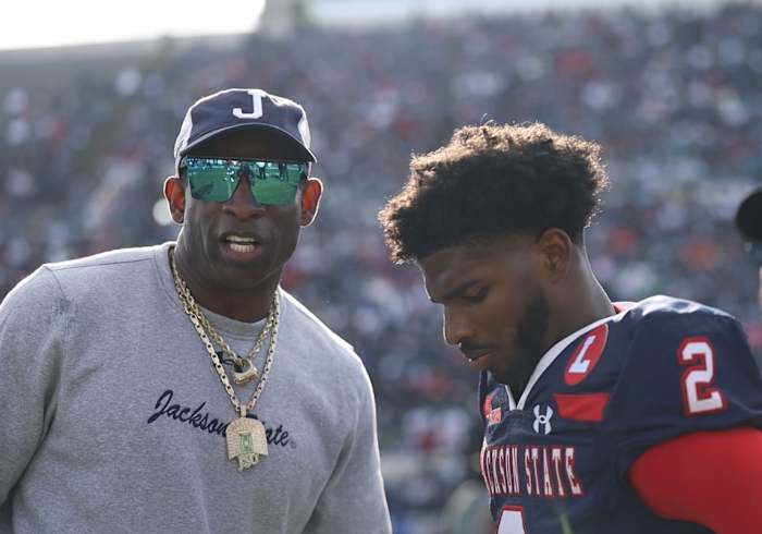 Deion Sanders and Shedeur Sanders