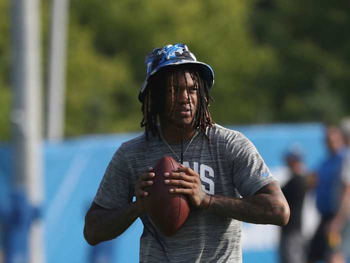 Detroit Lions wideout Jameson Williams