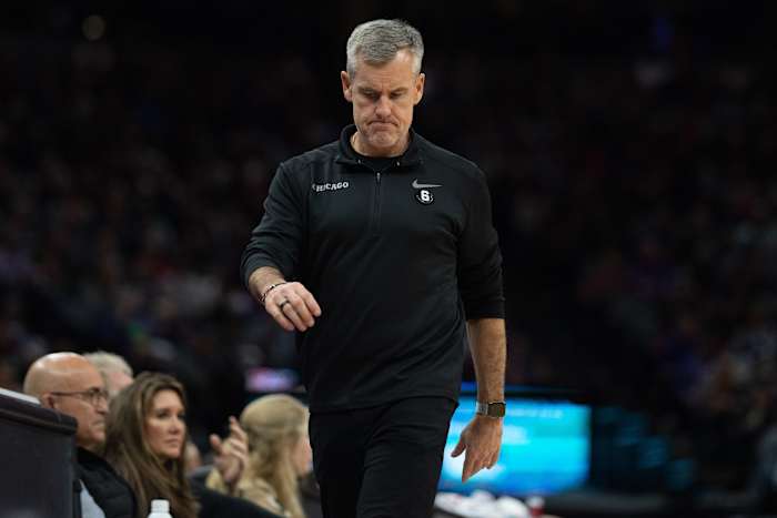 December 4, 2022;Chicago Bulls head coach Billy Donovan during the fourth quarter against the Sacramento Kings at Golden 1 Center.