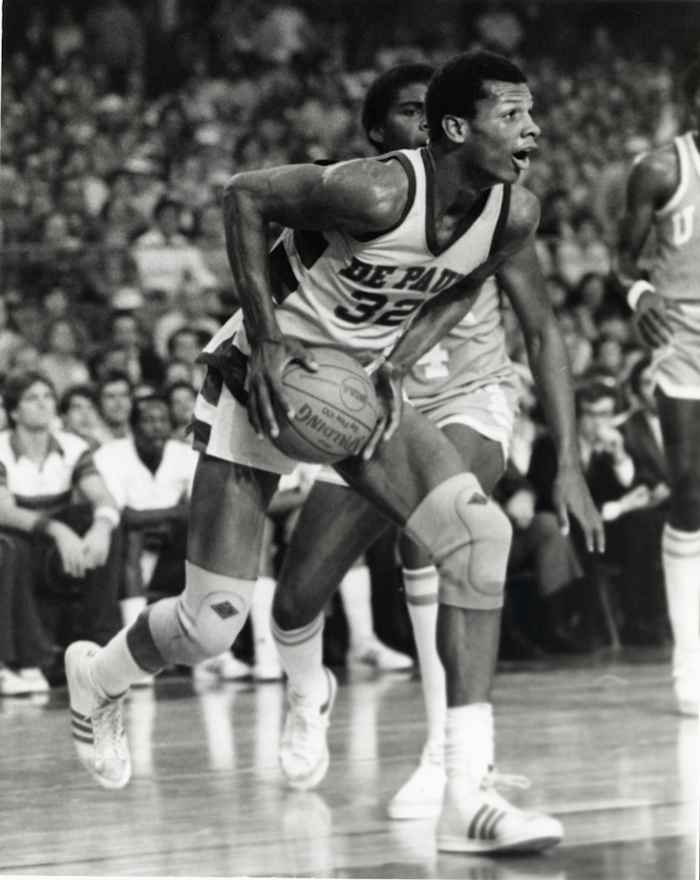 Unknown date & location, USA; FILE PHOTO; DePaul Blue Demons guard Terry Cummings (32)