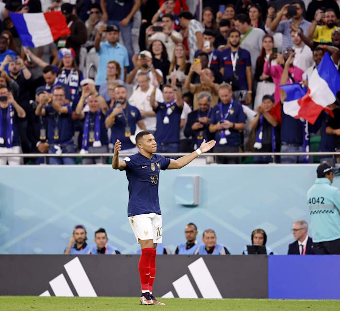 France forward Kylian Mbappé