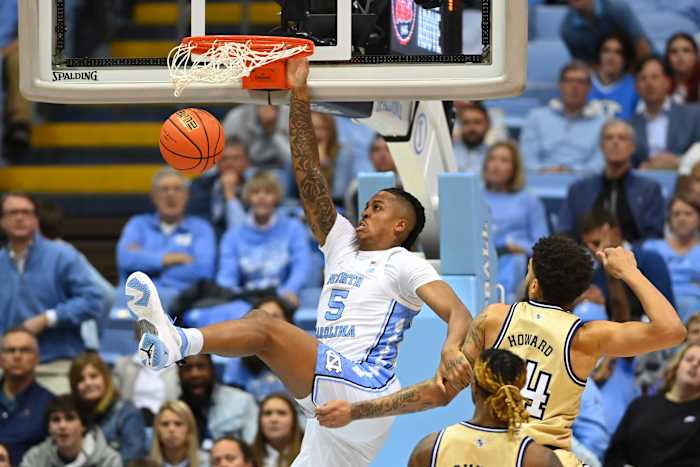 North Carolina forward Armando Bacot