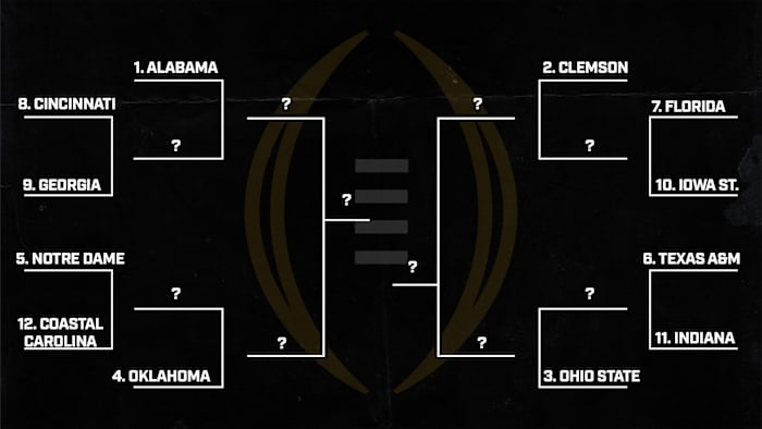 How the 2020 Playoff bracket would’ve looked with 12 teams.