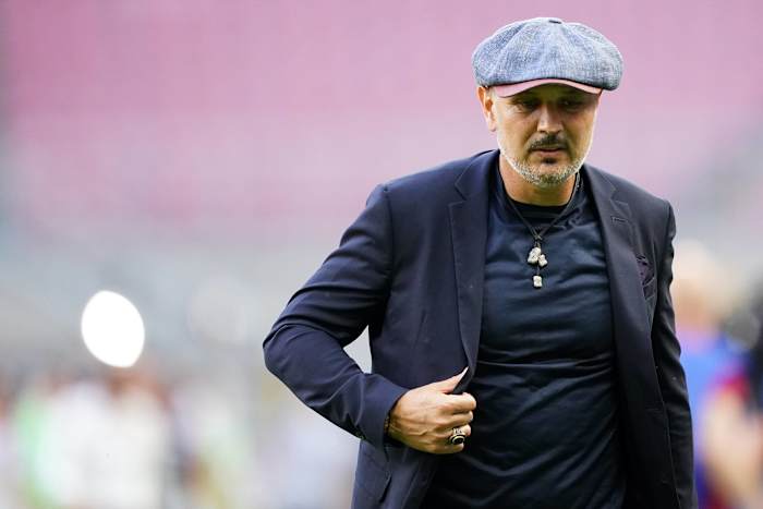 Sinisa Mihajlovic pictured in 2022