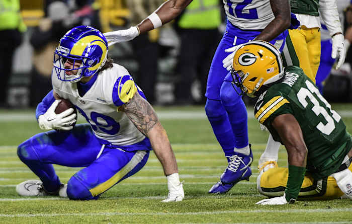 Tyler Higbee vs. the Packers