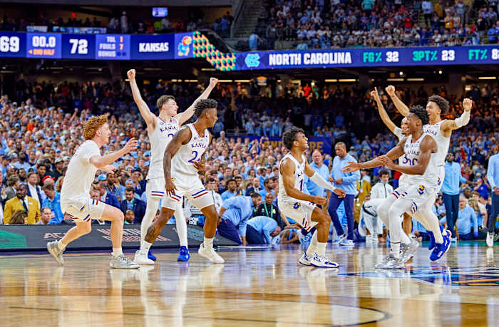 Kansas wins the 2022 NCAA men’s basketball championship